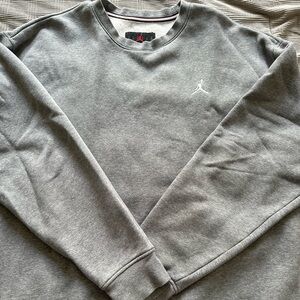 Jordan Men's Crewneck Sweater in Gray